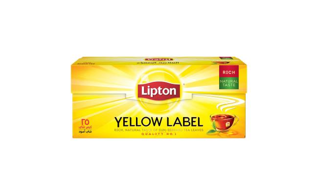 Lipton Yellow Label 25 Tea Bags